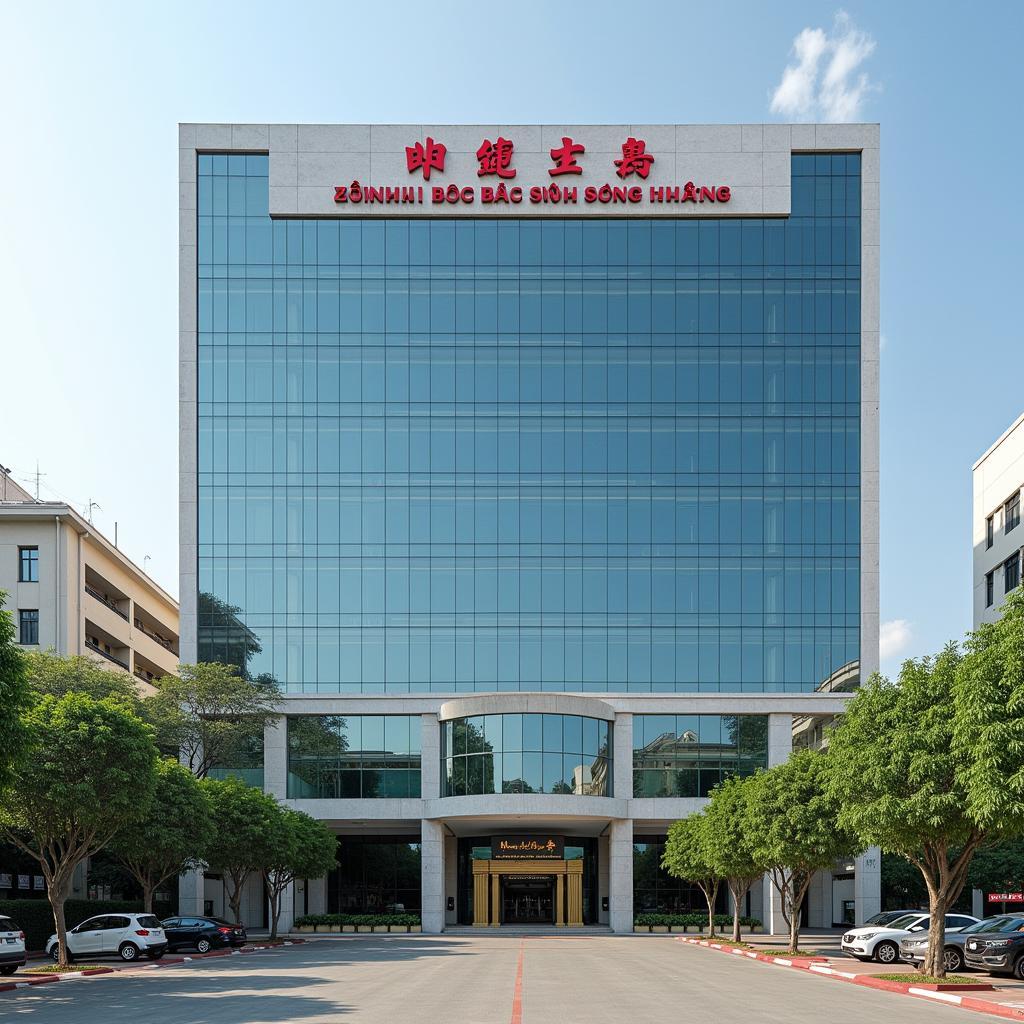 Hình ảnh tòa nhà Điện Lực Bắc Sông Hương trên đường Nguyễn Văn Linh, Hương Sở, Huế